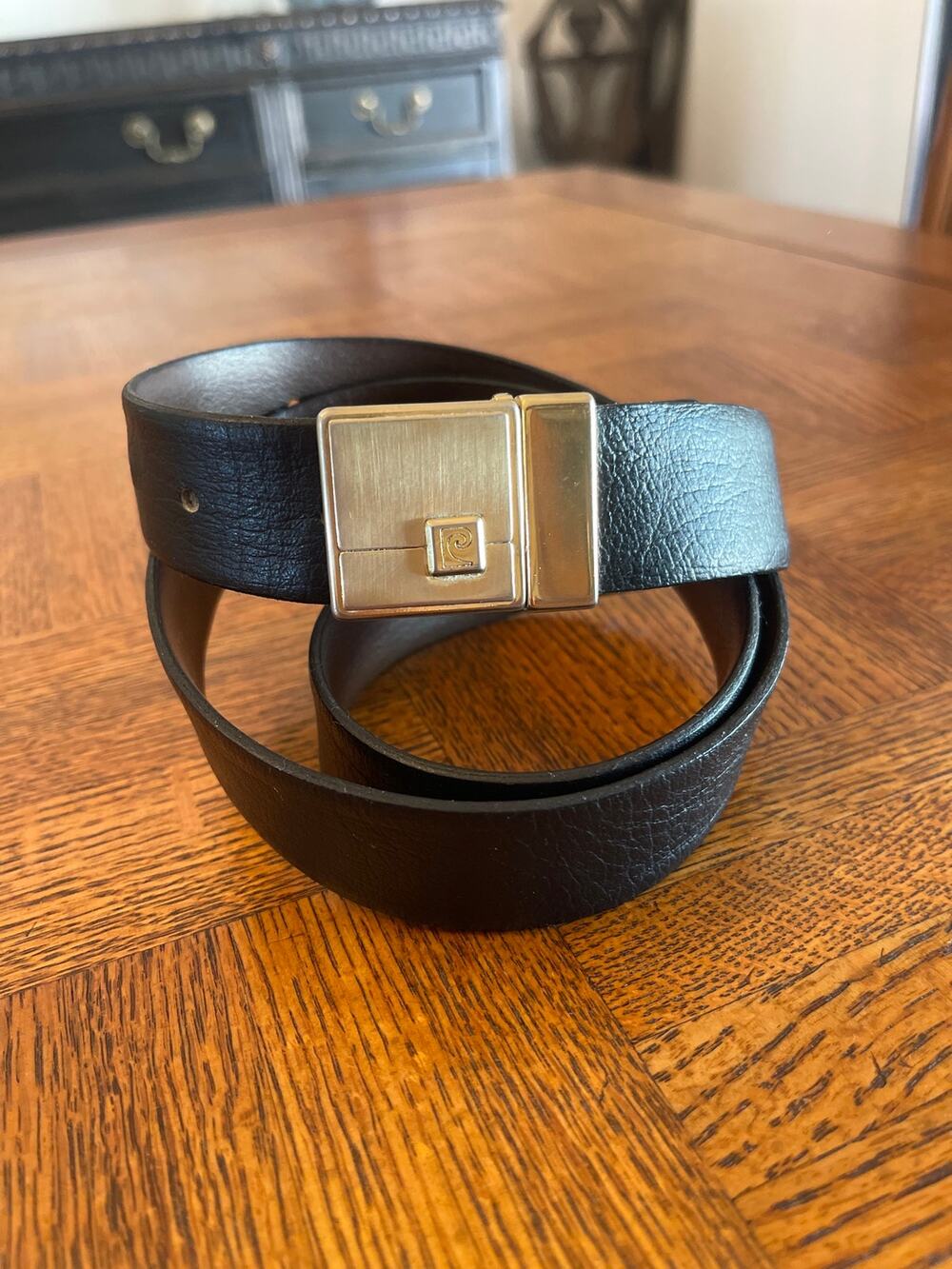 Authentic MADE IN ITALY  vintage Pierre Cardin belt